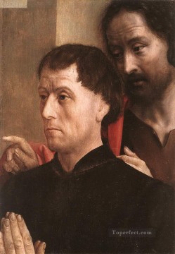  Don Arte - Retrato de un donante con San Juan Bautista Hugo van der Goes